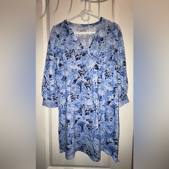 Lilly Pulitzer Cass Floral Cotton Dress - Picture 2 of 4